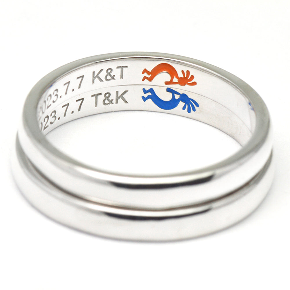 ココペリの結婚指輪