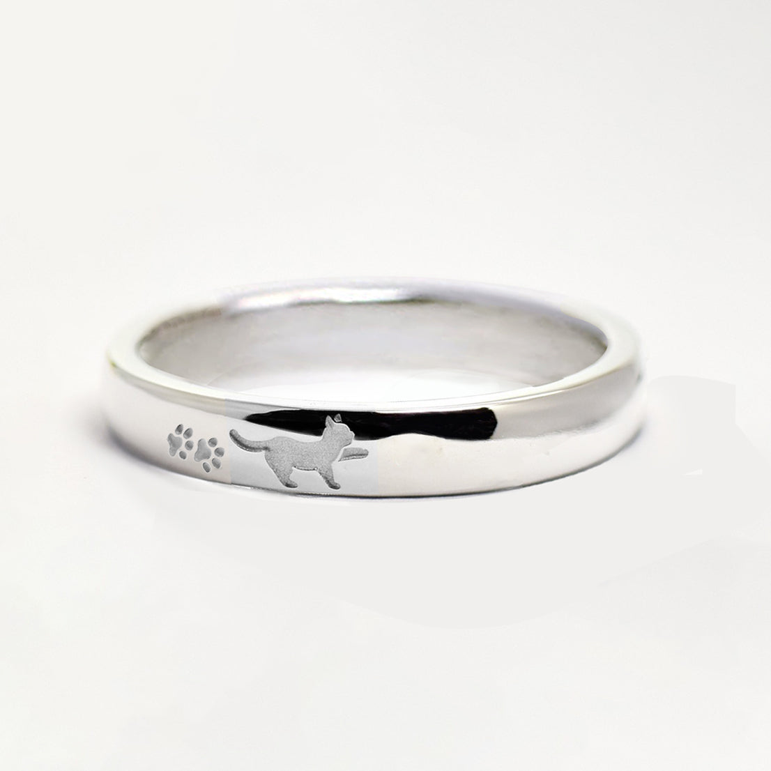 猫 タッチポーズ リング