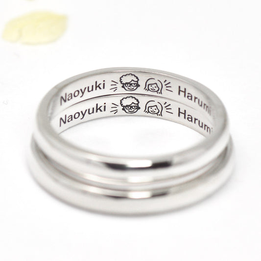 手描き【Aタイプ】イラスト＋フォント文字